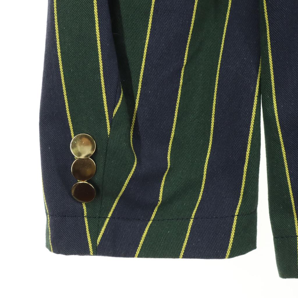 BEAMS LIGHTS Baumwolle Wendbar Gestreiftes Muster Langarm Schuljacke Blazer Damen Gebraucht