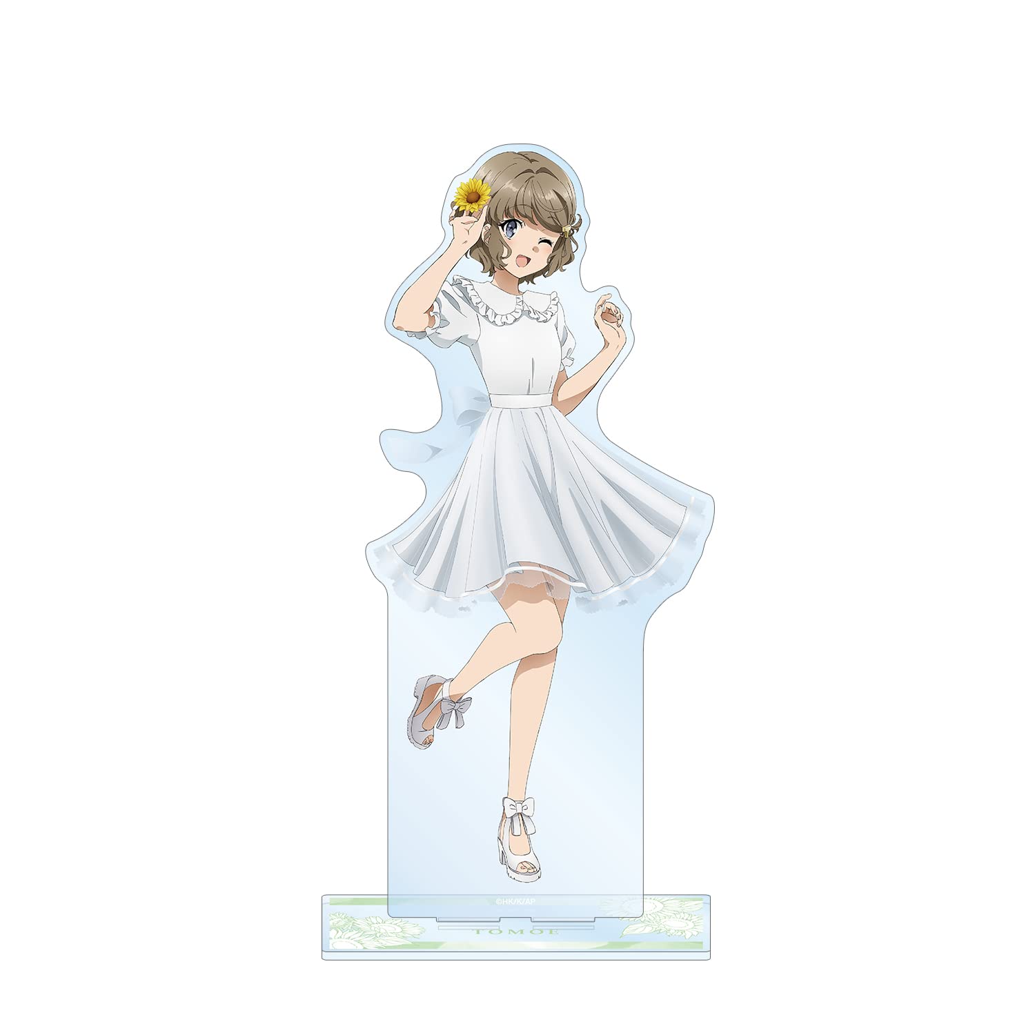 

Rascal Does Not Dream of Bunny Girl Senpai Original Illustration Tomoe Koga Sunflower and White Dress Extra Large Acrylic Stand Ver.