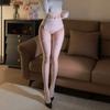 Sex Horse Oil Stockings Stockings Aurora Suspenders Integrated Stockings Women's Thin Sexy Oil Bright Polka Dot Pantyhose