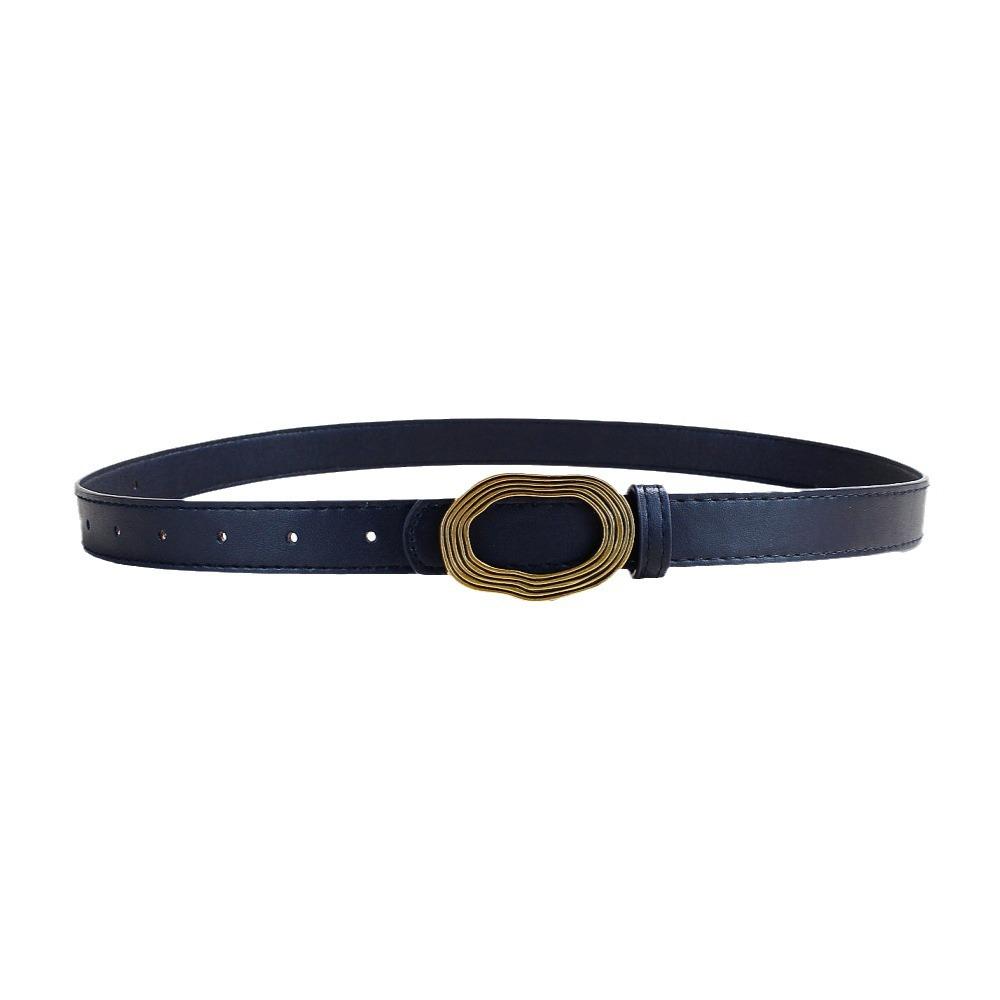 Belt Ladies Decorative Fine Belt Women'S Dress Skirt Smooth Buckle Women'S Belt