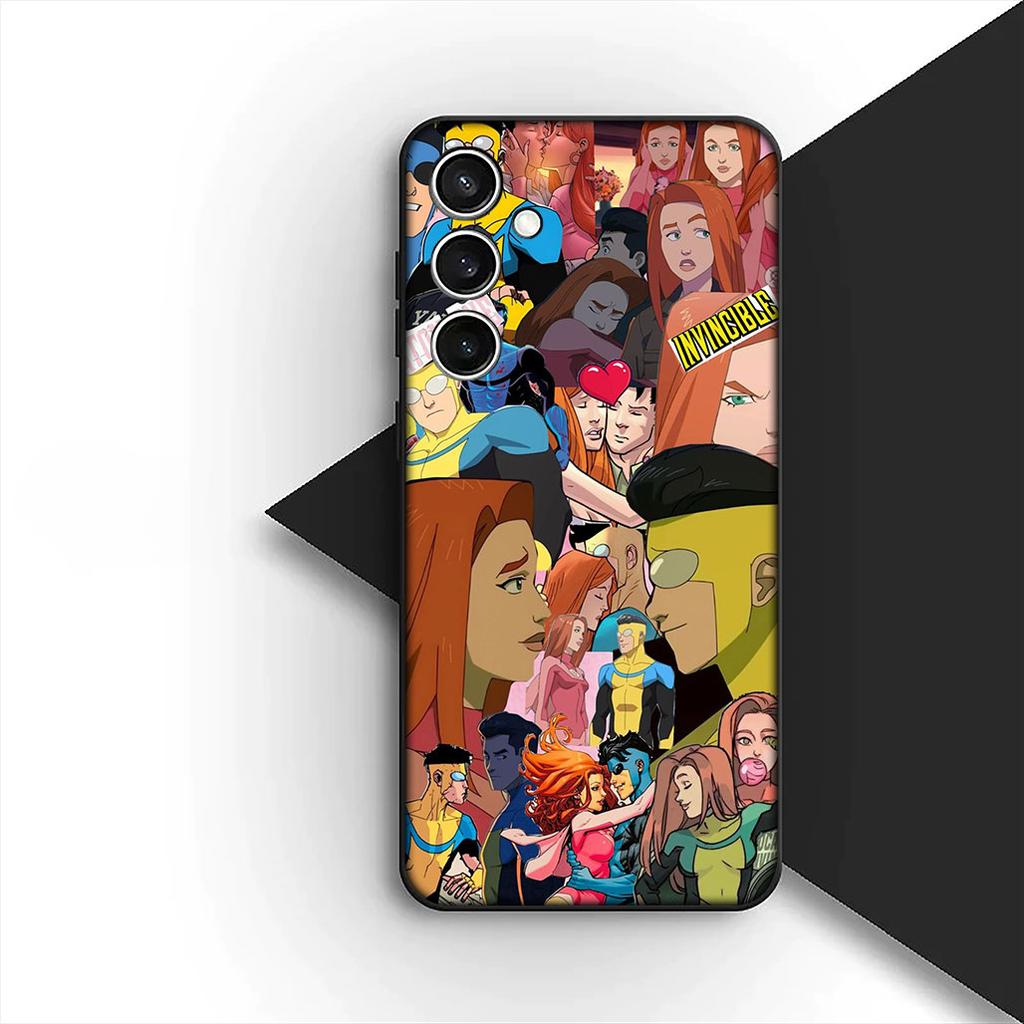 Atoms I-Invincibles Eves Superhero Cover for Samsung Galaxy S25 S24 S23 FE Ultra Plus S7 Edge S25+ S24+ A56 5G + Phone Case