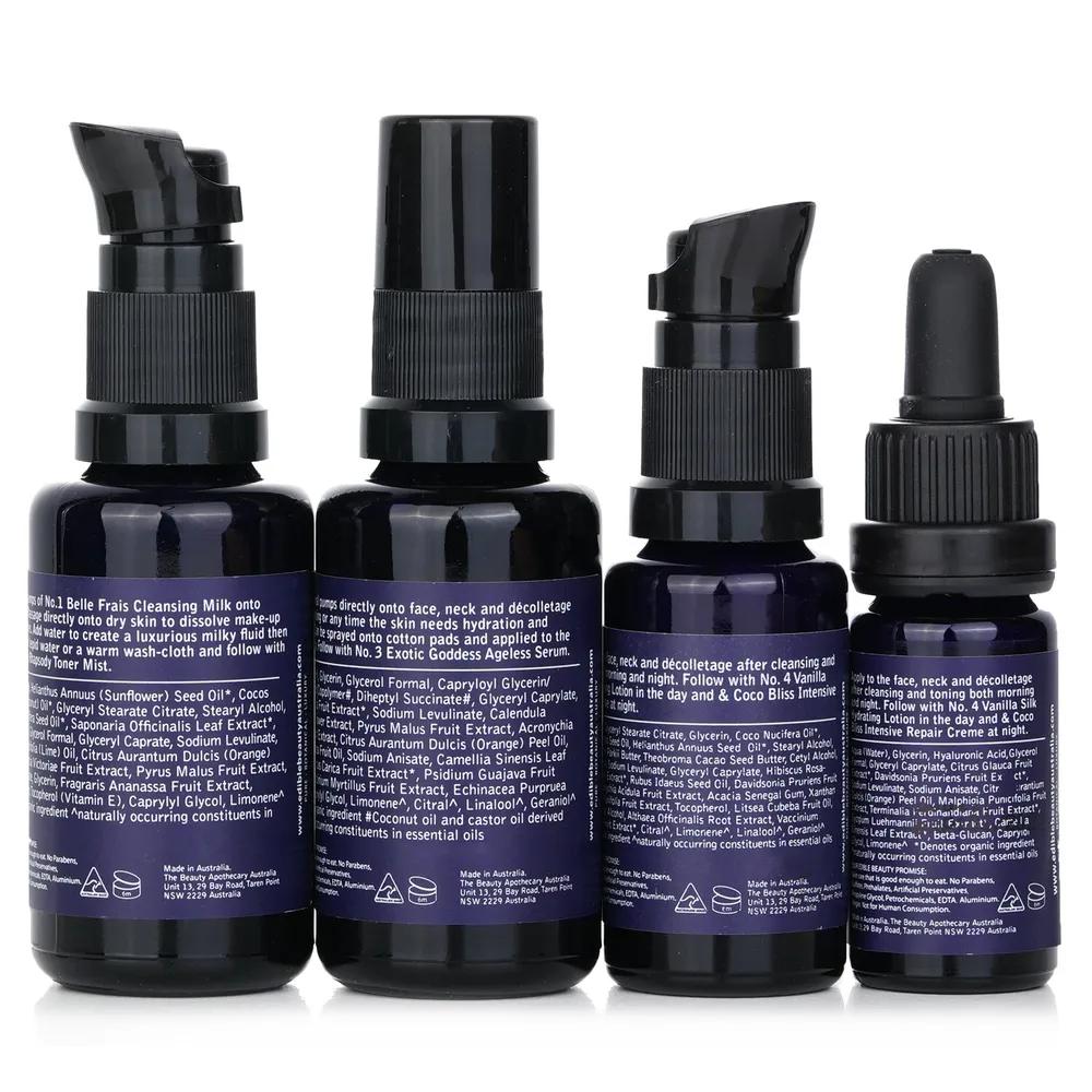 Edible Beauty And Edible Beauty On the Fly Travel Mini Kit 4 Pcs