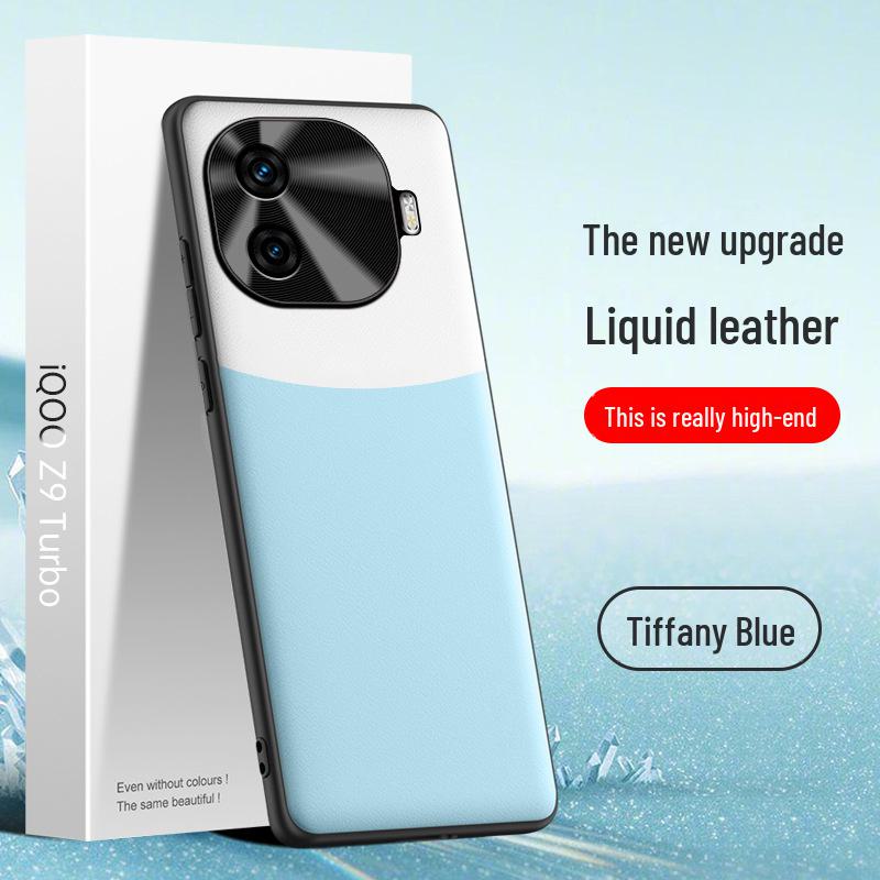 

Защитный чехол iQOO Z9 Turbo Liquid Leather - цельный чехол против падения vivo Y200 GT