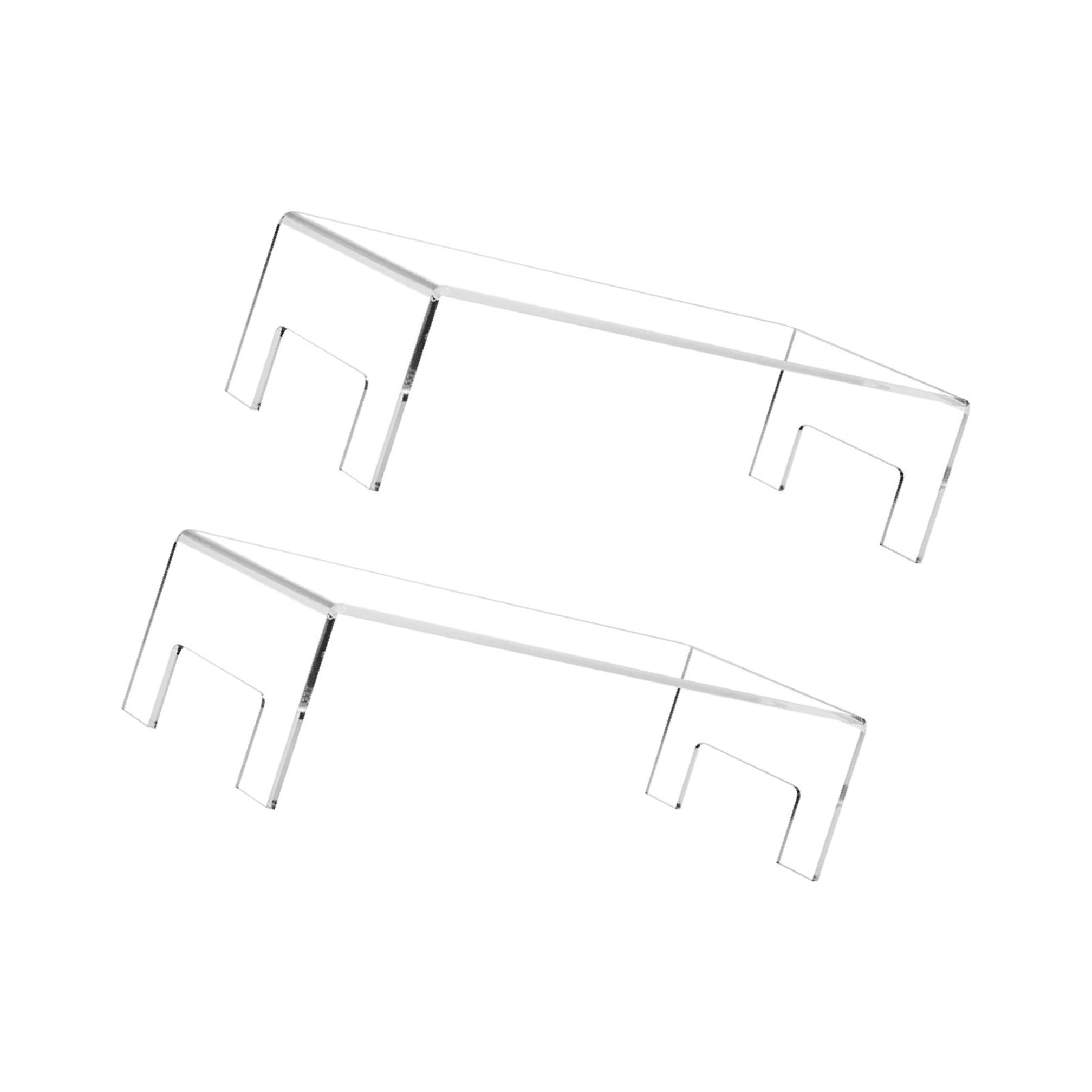 

Models Rack Clear 2pcs/set Cupcake Acrylic for Holder Riser Storage Display