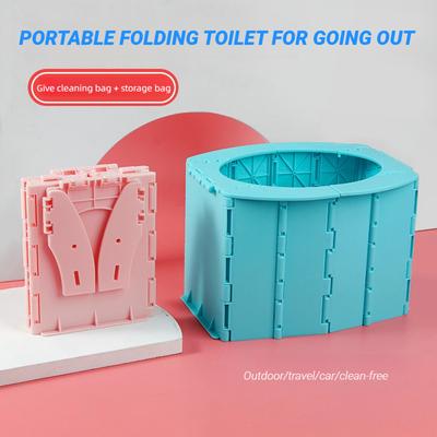 Tragbare Toile Klapptoilette Tragbare Autotoilette Für Kinder Ausgehen Baby Outdoor Reise Urinalbecken Notfalltoilette