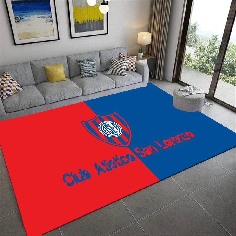 San Lorenzo Logo Carpet Rug for Living Room Bedroom Home Sofa Decoration,Kids play Non-slip Floor Mat