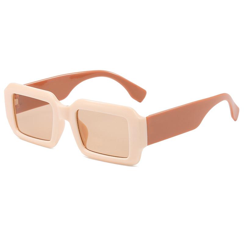 New Vintage Square Sunglasses Women Men Brand Rectangle Sun Glasses Female Oval Eyewear Oculos De Sol for Male Female Eyeglasses