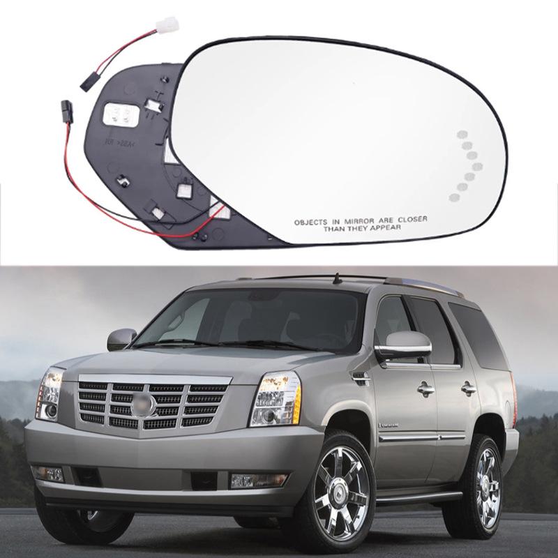 

Rearview Mirror Lens for 2015-2020 Cadillac Escalade & Chevy Avalanche Right Side