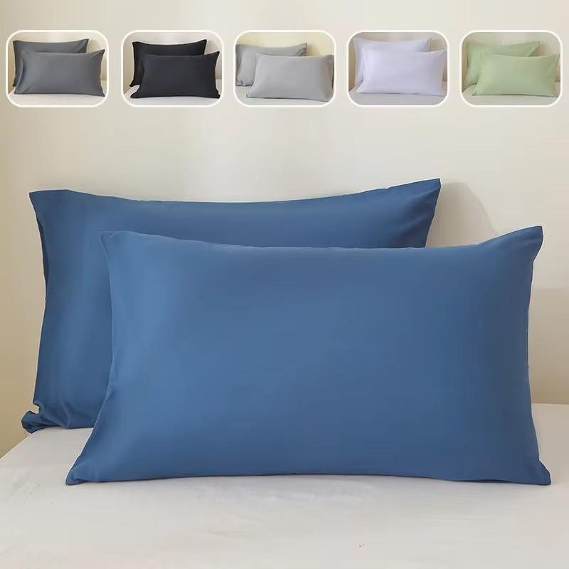 4 PCS Pillowcases Microfiber Pillowcases for Bedroom, Living Room Pillow Protector Cotton Pillowcases Bedroom Pocket