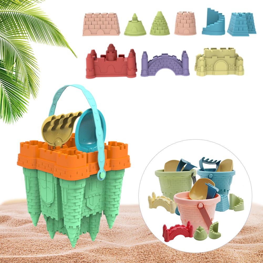 

MY# Beach and Sand Castle Kit Sand Toys Sand Castle Toys for Beach for Kids Outd