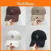 Cappellino da Baseball Unisex in Cotone con Ricamo di Lettere 3D per Uso Casual