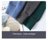 Men's Autumn/Winter Color Block Crew Neck Sweater - Trendy, Warm, Loose Knitwear, Casual Base Layer