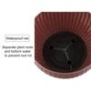 Hanging Basket Flower Pot Automatic Water Absorbing Inner Elegant Rattan Weave Thicken Hanging Plant Pot for Outdoor