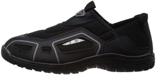 Margo Work Shoes, Lightweight, No Toe Cap, Shock-Absorbing Heel, Original Tamerukun Creos Plus 840, Unisex Adult, Black, Size 26.0 cm
