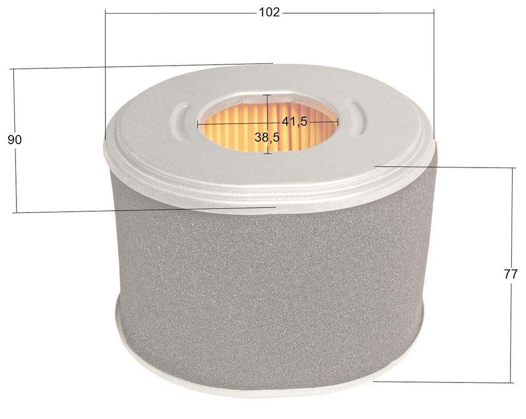 Loncin Air Filter Set. G240F G270F Original Part 180100038-0001