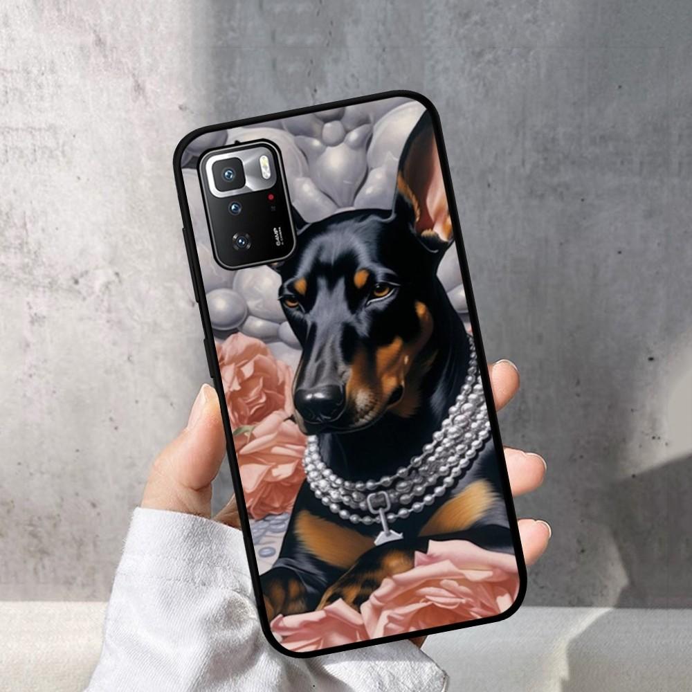 Doberman dog Phone Case For Redmi Note 4 X 5 A 6 7 8 T 9 9S 10 11 11S 11Epro Poco M3 pro