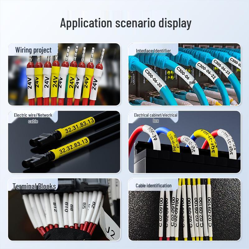 Supvan G-Series Heat Shrink Tube Label Maker & Insulation Sleeve