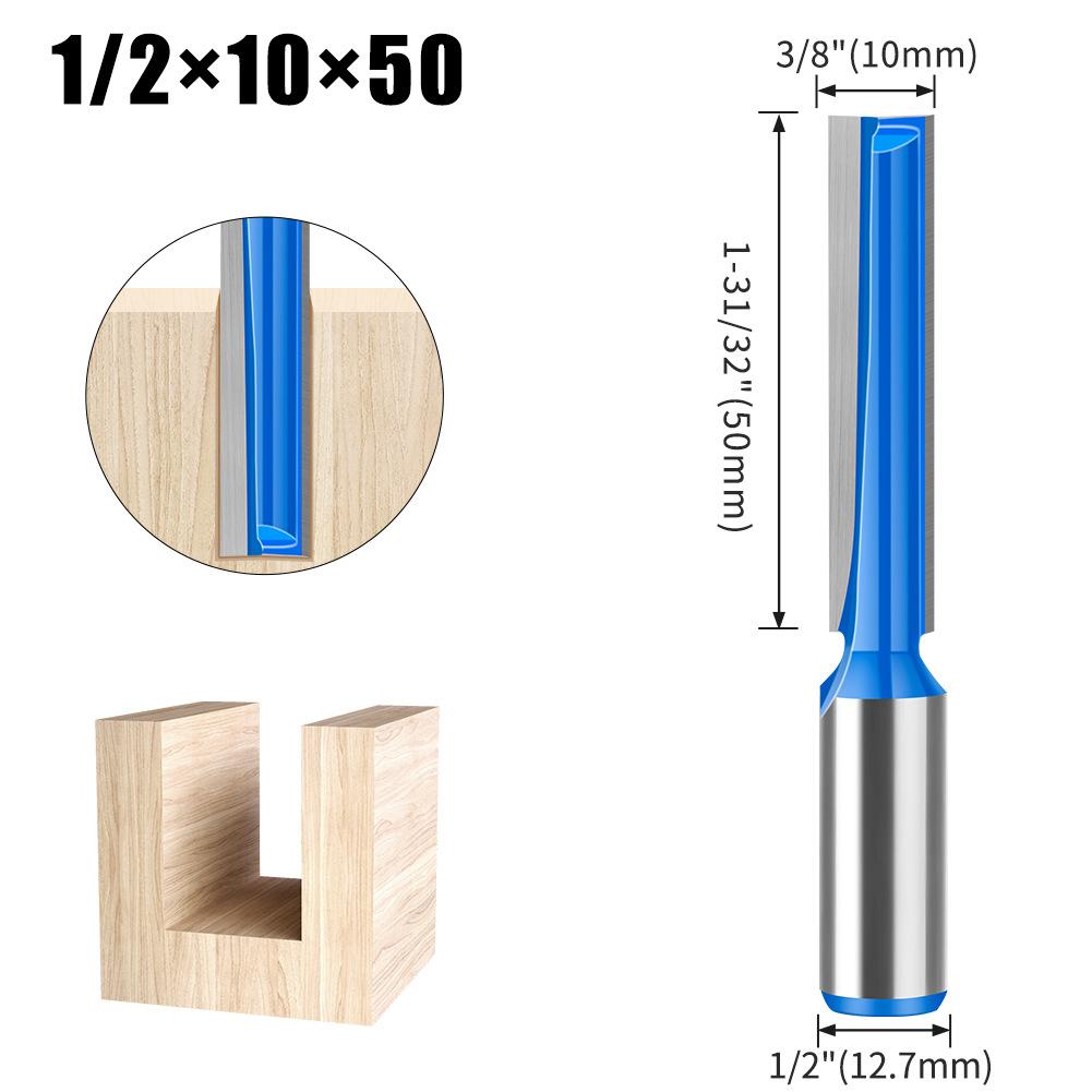 Extended Bottom Cleaning Cutter Diameter 10,16 Trimming Cutter Woodworking Milling Cutter Bakelite Milling Cutter Keyhole Opening Straight Knife