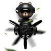 Bear Air Freshener for Car Bear Rotating Air Freshener Vent Clips Cute Car Fragrance Vehicle Decorative Accessories for Travel