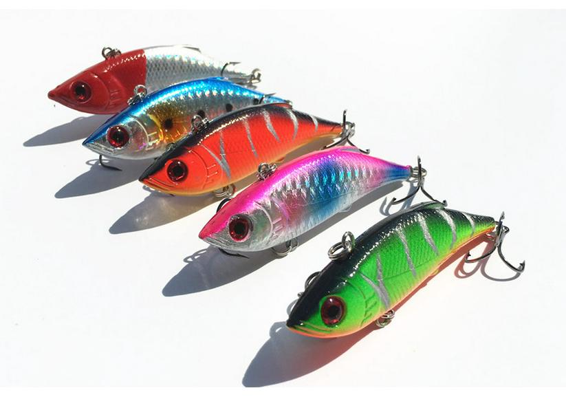 Allwasser-Fischköder: 70mm/10g VIB Minnow Köder mit Haken