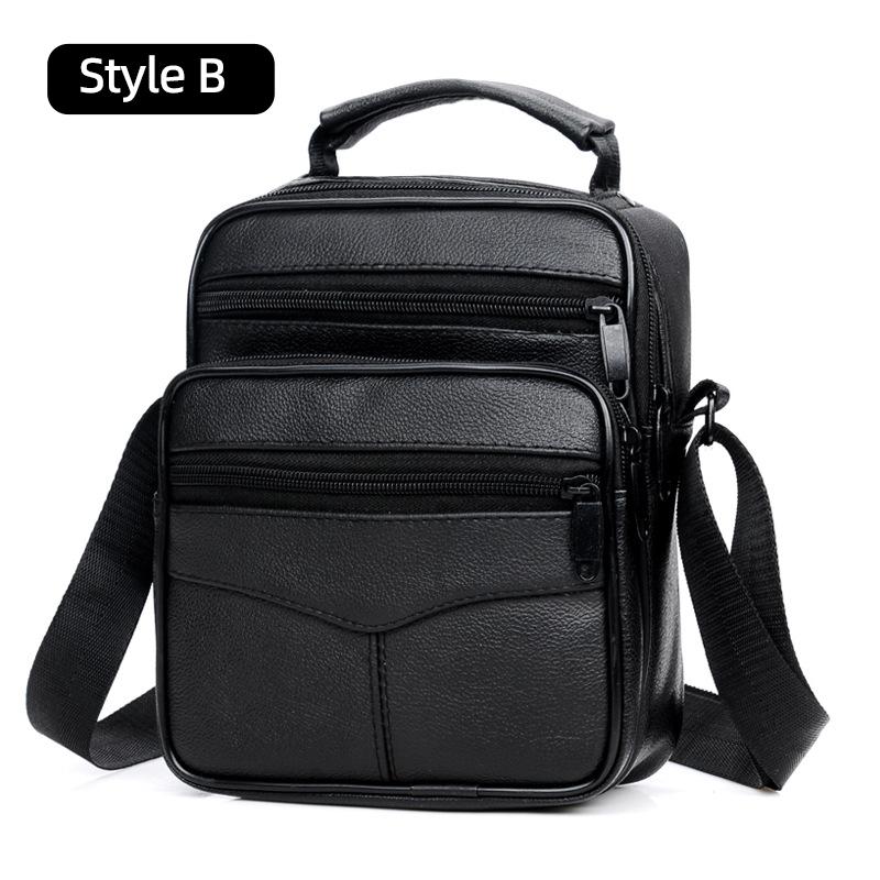 

Кожаная мужская сумка из верхнего слоя коровьей кожи, мужская кожаная сумка, мужская маленькая сумка через плечо