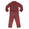 Classic Plaid Casual Family Matching Long Sleeve Top + Pants Set Family Matching Set