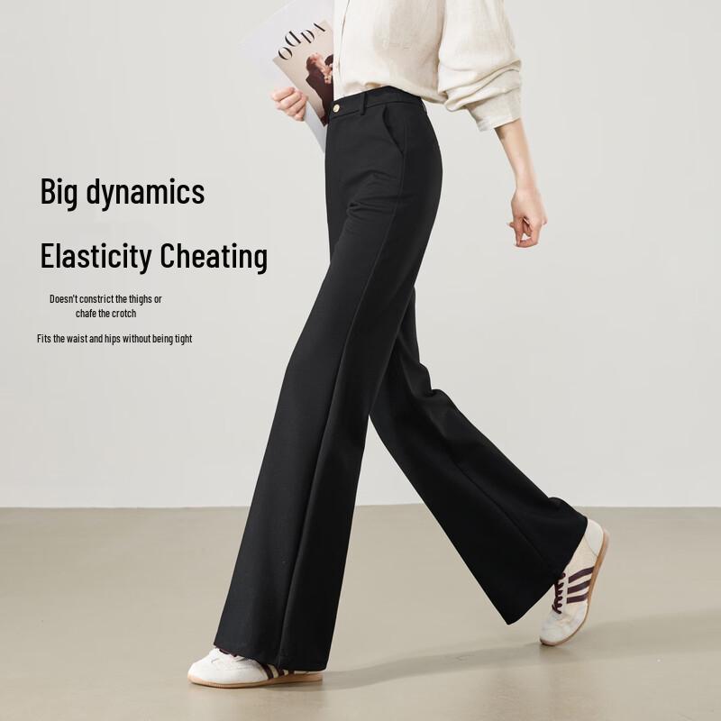 ESE-Y Women's High-Waisted Flare Leg Pants