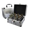 Carbide Stainless Steel Hole Saw Set, 16-Piece for Drilling Metal, Iron, Steel, Aluminum Alloy