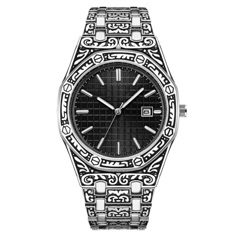 Men's Luminous Octagonal Classic Watch - Trendy Business Style