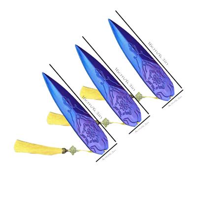 Chasseurs de Démons Kpop Zoey Cosplay Armes de Fléchettes Accessoires de Jeu de Rôle pour Idole de Groupe de Filles Costume d'Accessoire de Carnaval d'Halloween