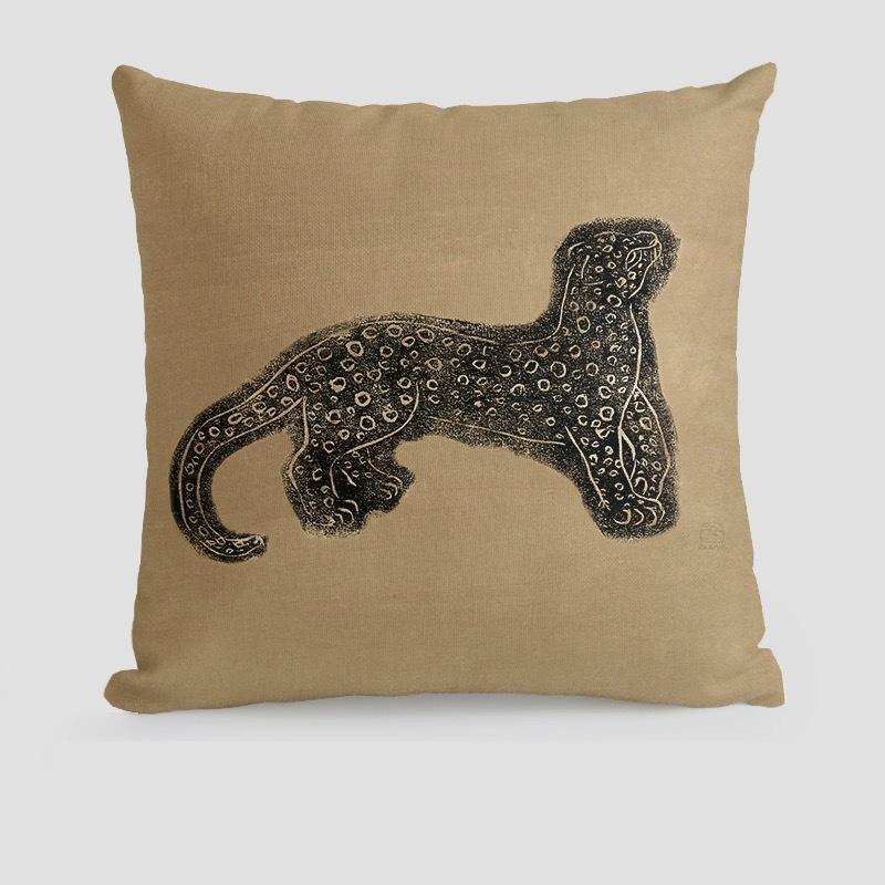 

Nordic Retro Chinese Art Pillow Case Living Room Sofa Bedroom Cushion Office Homestay Art Deco Pillow 45 * 45CM