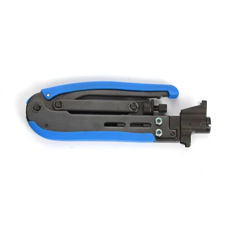Dual Purpose Cable Crimping Pliers - SQ-548 Tool for Waterproof F-Head Connector Crimping | Pro Durable Hand Tool for Wire Work