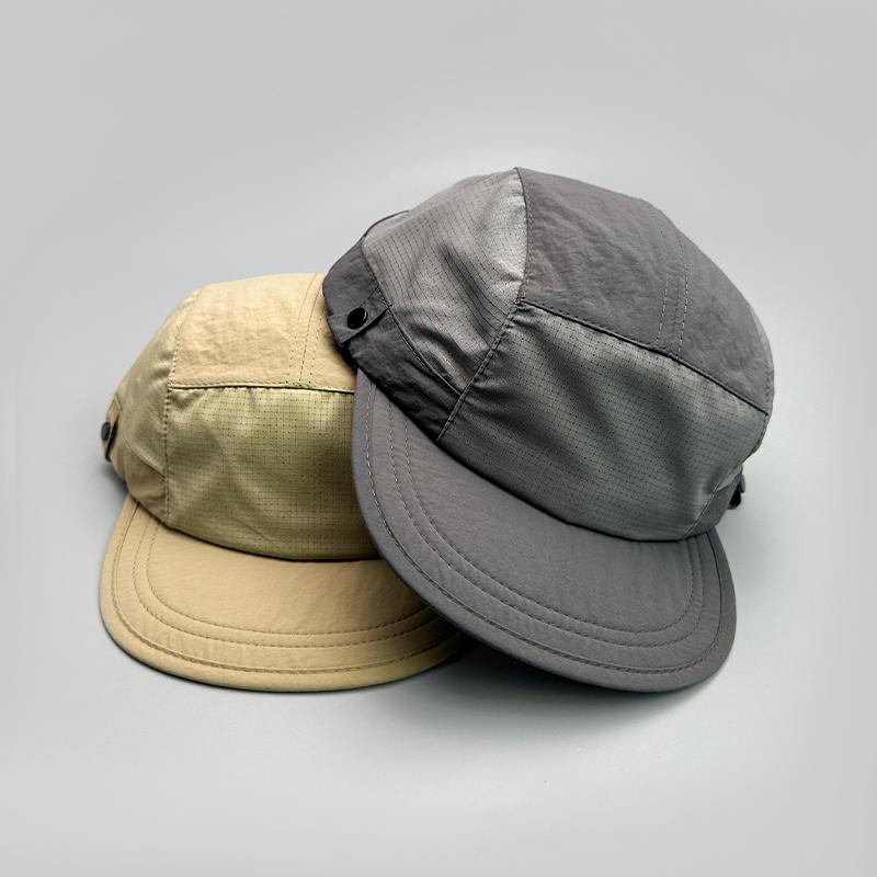 Japanese Retro Solid Quick Drying Baseball Hats New Unisex Outdoor Breathable Montage Sunshade Ins Versatile Street Peaked Caps