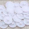 50Pcs Furniture Hole Covers Decor Plastic Screw Cap Cabinet Drill Hole Dust Plug Grommet Self-Tapping Cross Screws Decor Cover