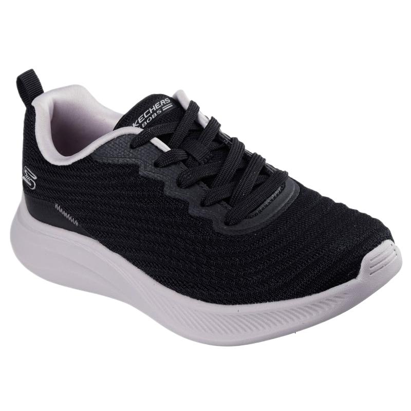 Skechers Bobs Moda Flex - Mellow Dawn Comode alla Moda Versatili Scarpe Casual Basse Sneakers da Donna Nero 117731-BLK