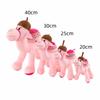 Soft Plush Cartoon Camel Doll Cute Short Plush Desert Animal Plushie  Christmas Gift