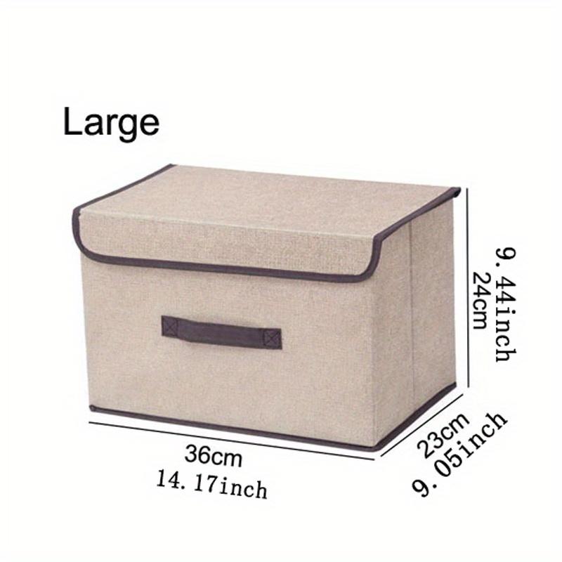 Dust-proof Storage Box Which Can Be Folded And Combined Multi-function Storage Basket For Wardrobe Clothes Book Cosmetics Toys