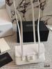 Luxury 26C Cowhide Flap Bag - Jennie Style Single Shoulder Hobo Bag