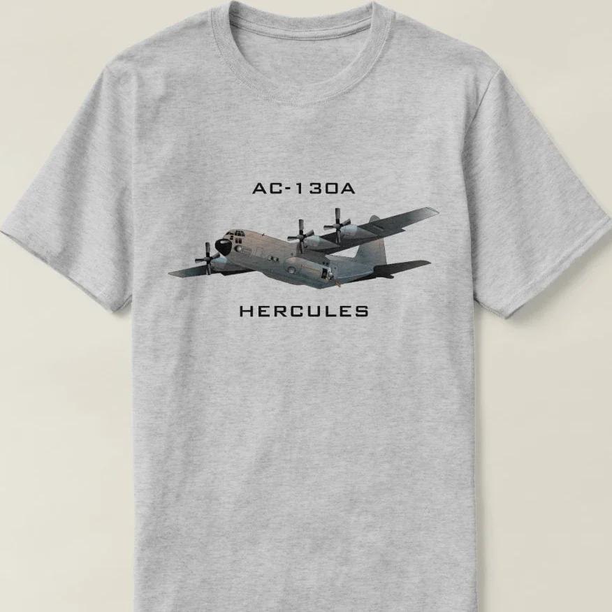 

US Air Force AC130A Spectre Gunship Groundattack Aircraft TShirt 100 Cotton ONeck Short Sleeve Summer Casual Mens Tshirt 4XL