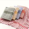 5 Piece Absorbent Plaid Dish Towels Reusable Kitchen Cleaning Cloths, Soft Woven Material for Drying Dishware and Cleaning Surfaces, Kitchen Towels.