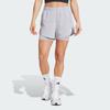 Adidas Aeroready M4T Minimal Solid Logo Quick-Dry Two-In-One Three-Quarter Casual Shorts Women shorts Honor-Grey IX1008