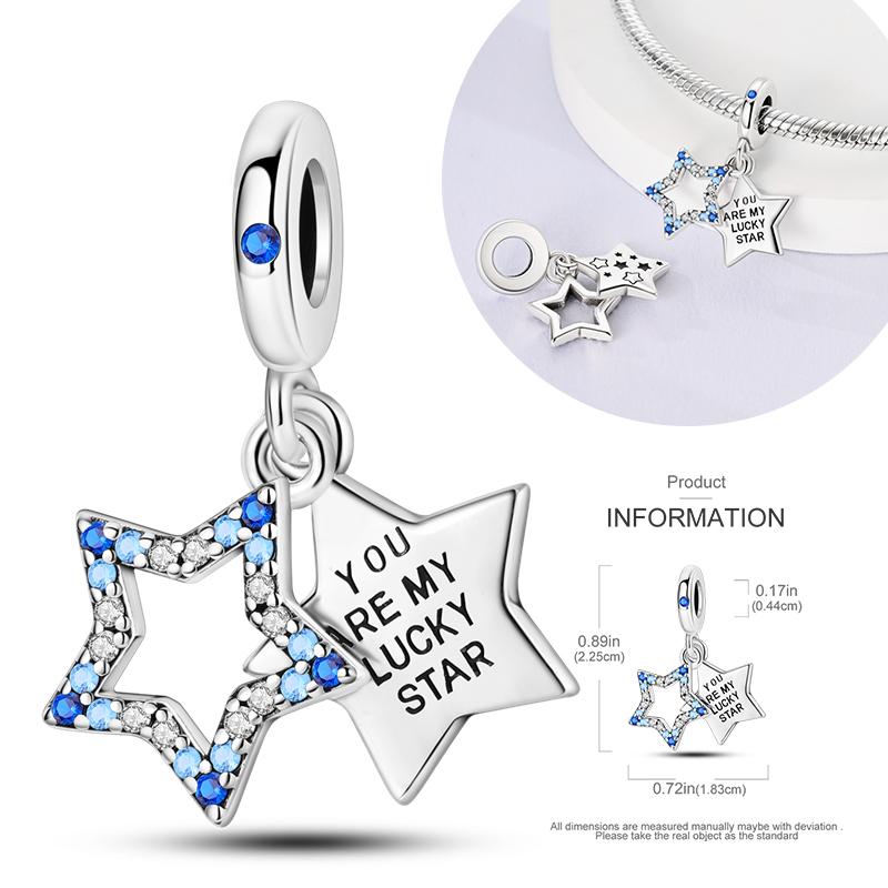 New Graffiti Butterfly Charm 925 Silver Glow Firefly Travel Love Heart Cat Clip Beads Fit Bracelet Necklace DIY Jewelry