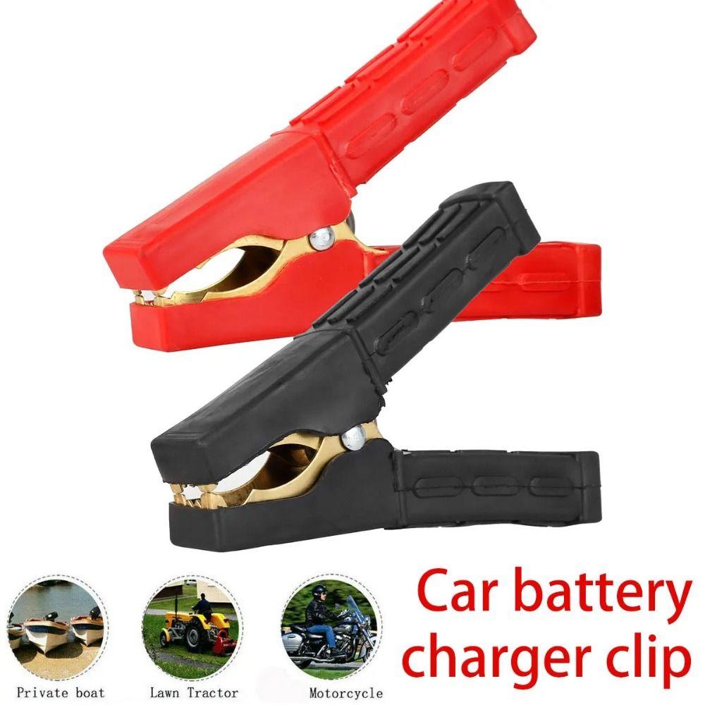 

Compact Battery Alligator Clip Pure Copper Protective Battery Clip for Car Auto Vehicle 2 pcs