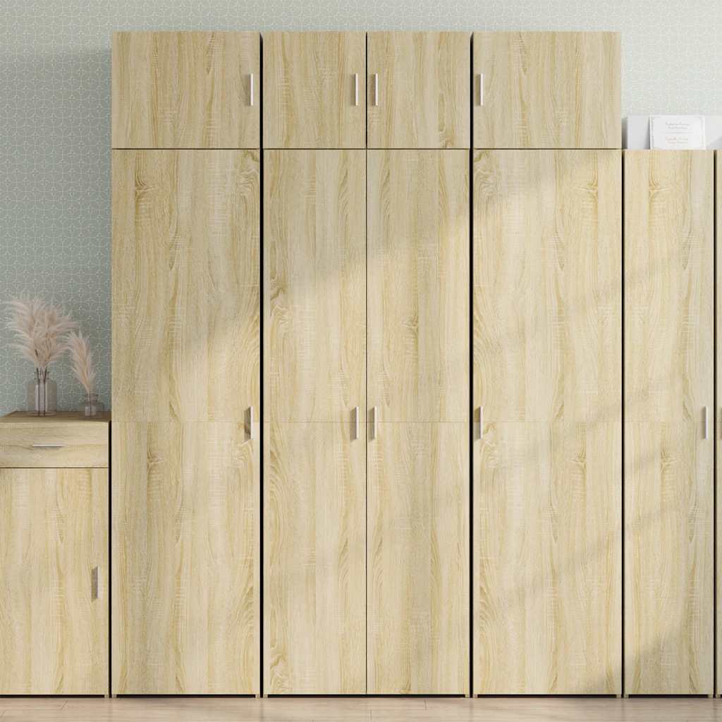 High Cabinet Sonoma Oak 70 x 42.5 x 225 cm Particleboard