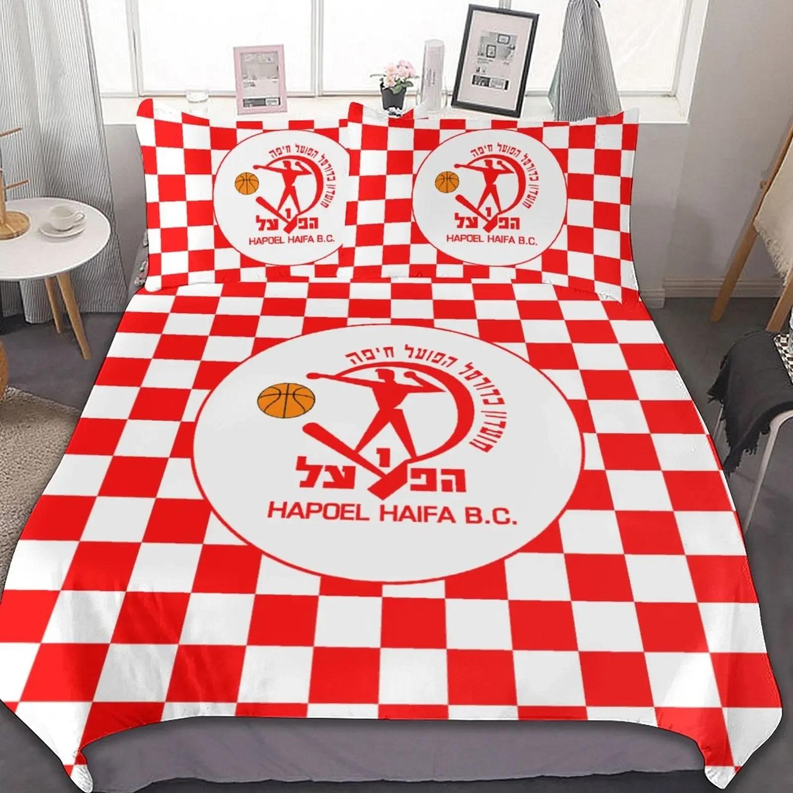 

3D Printed Hapoel Haifa Bedding Set Duvet Cover Bedroom Comforter Covers Single Twin King Size Quilt Cover Home Textile AU Double 180x210cm