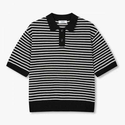 Stripe Collar Pullover 9176352971