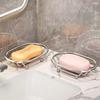 Soap Dish Drainage Rack Rust Resistant Bathroom Shower Soap Holder Bathroom Accessories Minimalist Style Home Decoration
