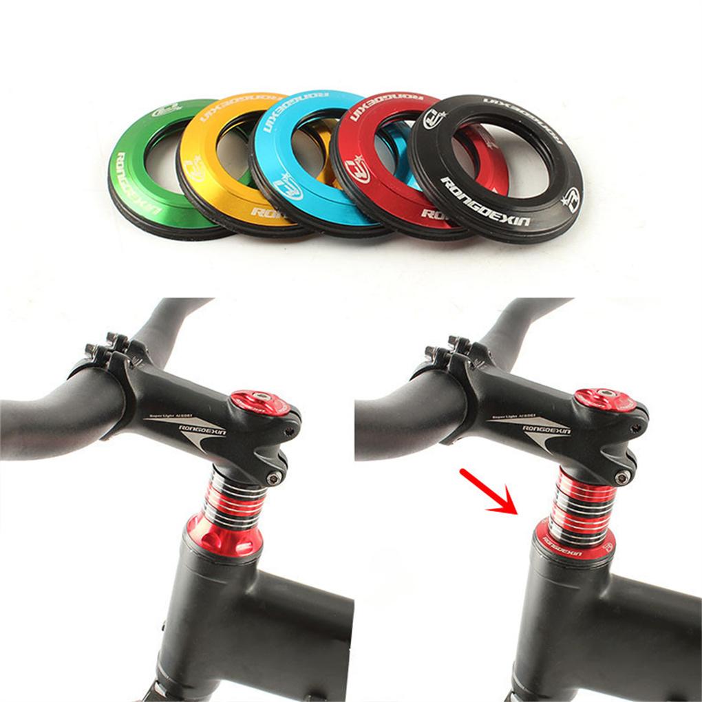 Mountain Bike Stem Top Bowl Cover 28.6mm Bicycle Headset Cap Cycling Replacement Parts Repairing Maintenance