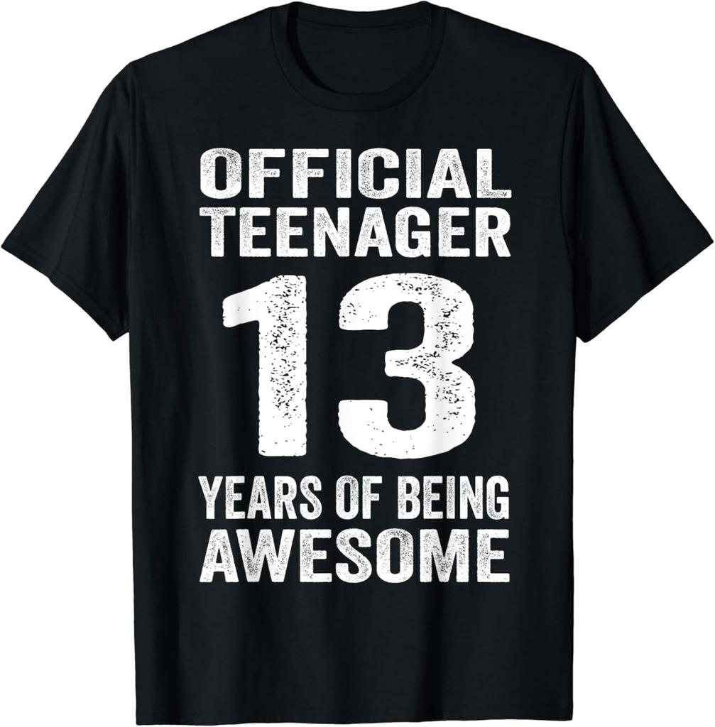 Offizielles Geschenk für Teenager 13 Jahre 13. Geburtstag Jungen Mädchen T-Shirt Unisex T-Shirt