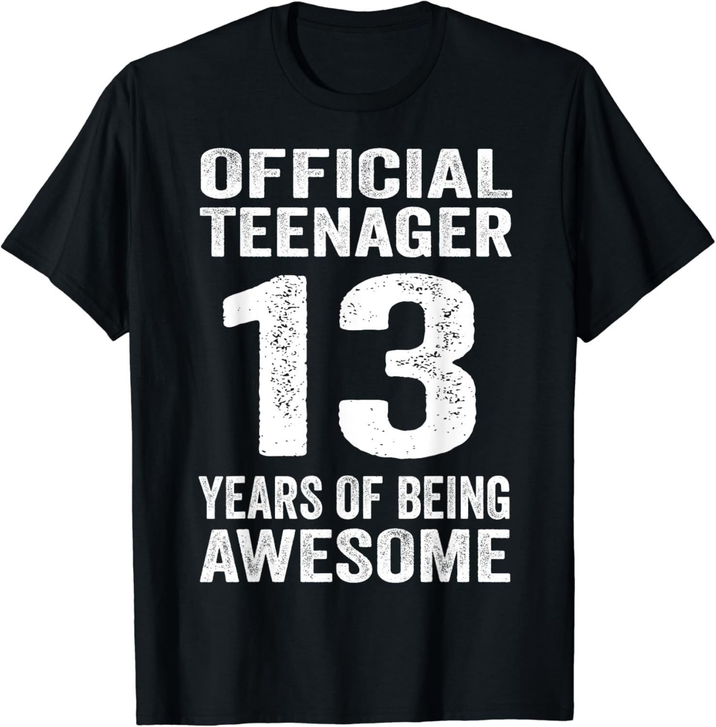 Official Teenager 13 Years Old Gift 13th Birthday Boys Girls TShirt Unisexs T Shirt S